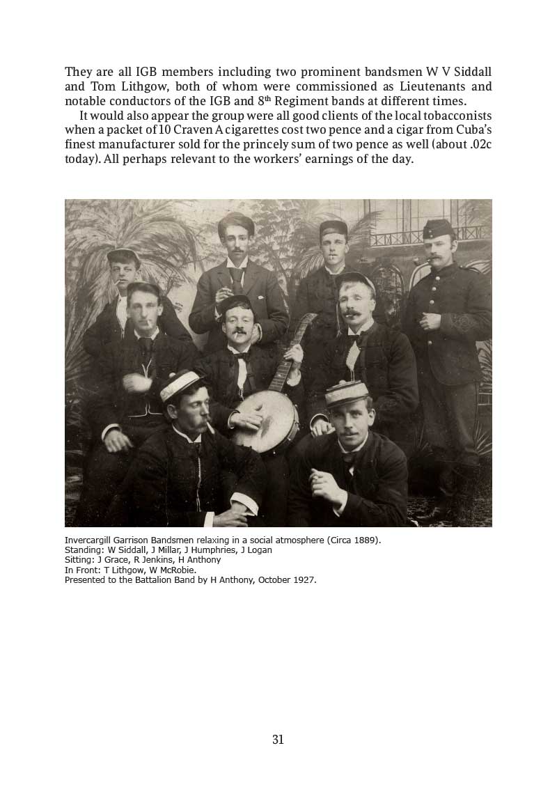 A Blast from the Past | History of the Invercargill Garrison Band Society 1863 – 2017