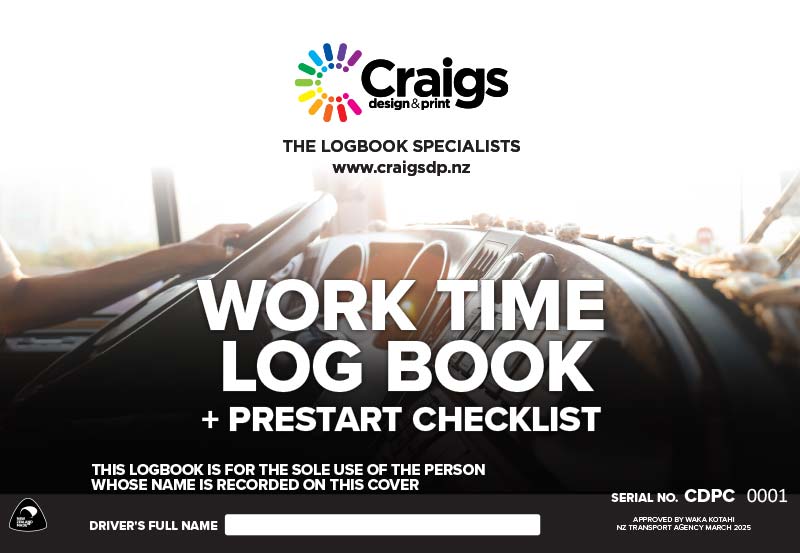 Work Time Logbook + Prestart Checklist (CDPC)
