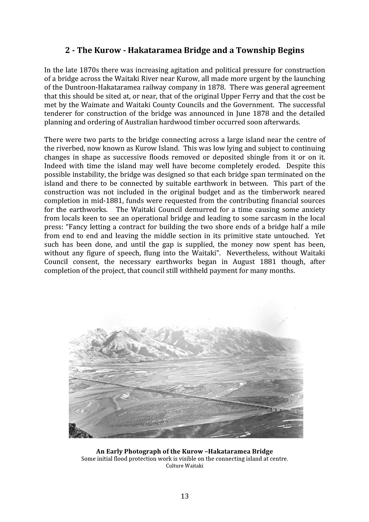 Hakataramea – The Township and Some Nearby Farms