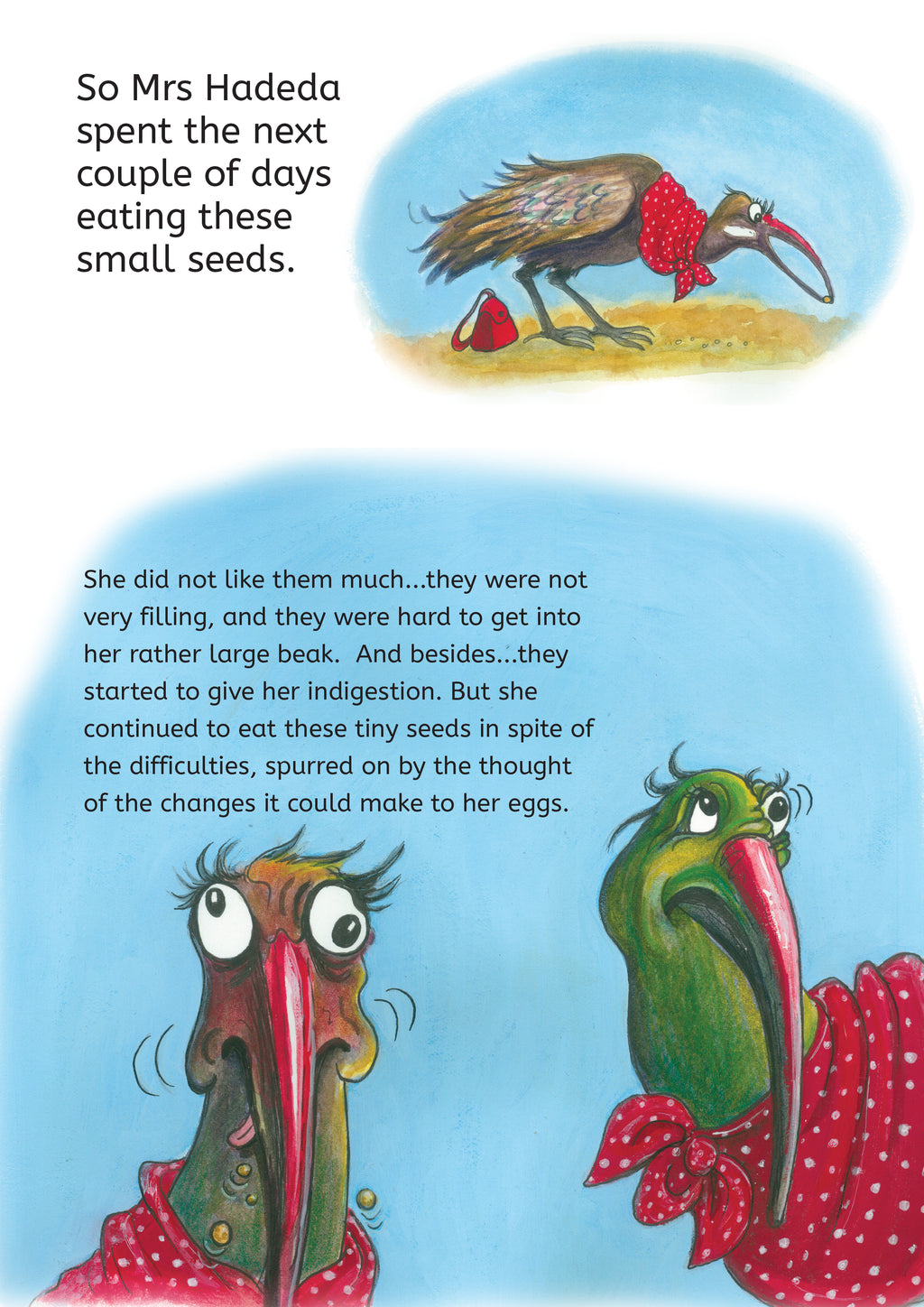 Mrs Hadeda had a problem