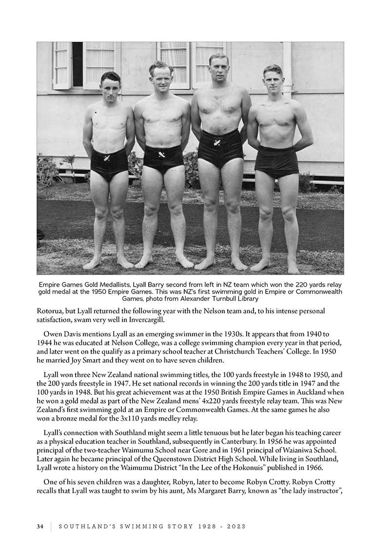 Southland’s Swimming Story 1928 – 2023