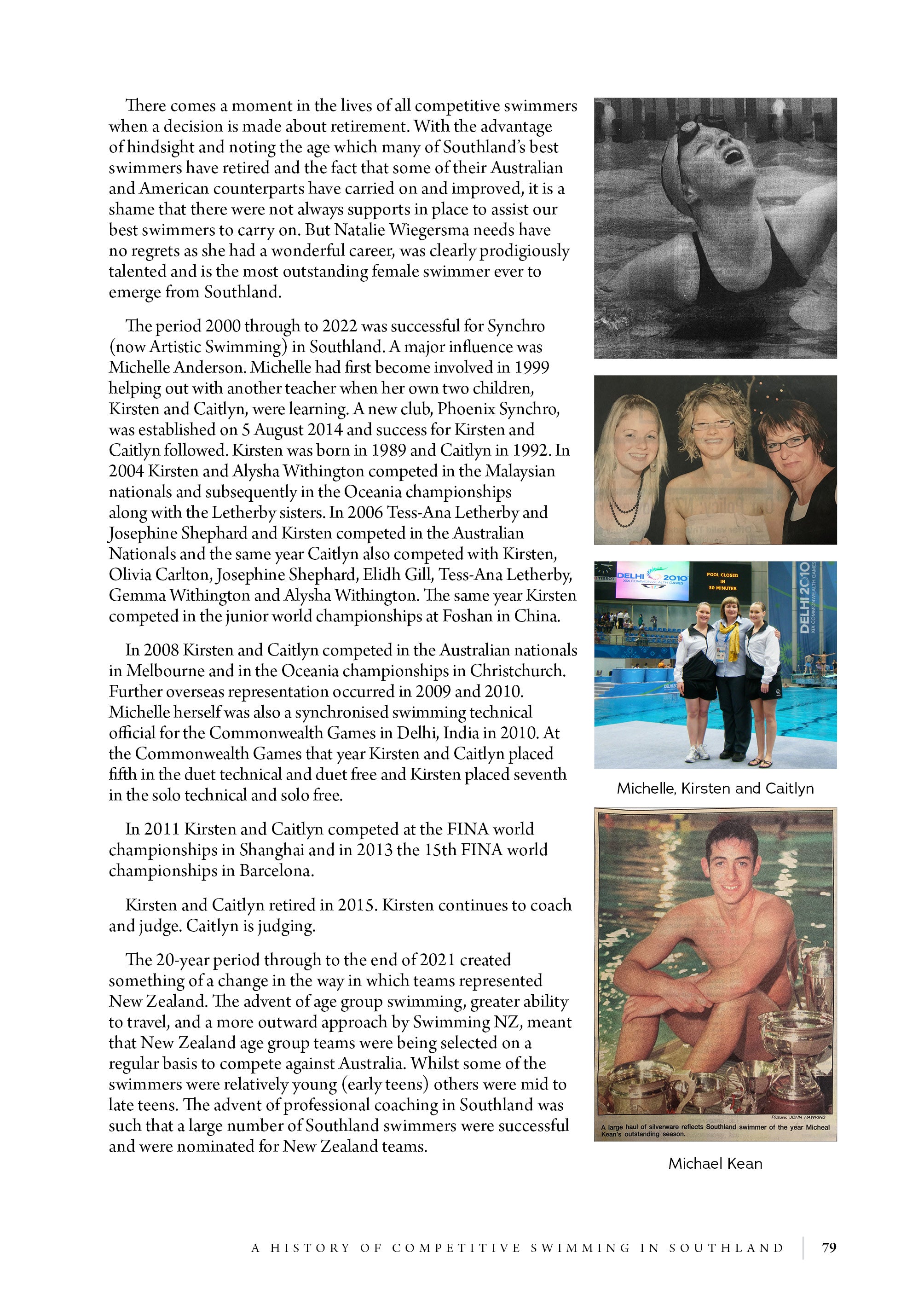 Southland’s Swimming Story 1928 – 2023