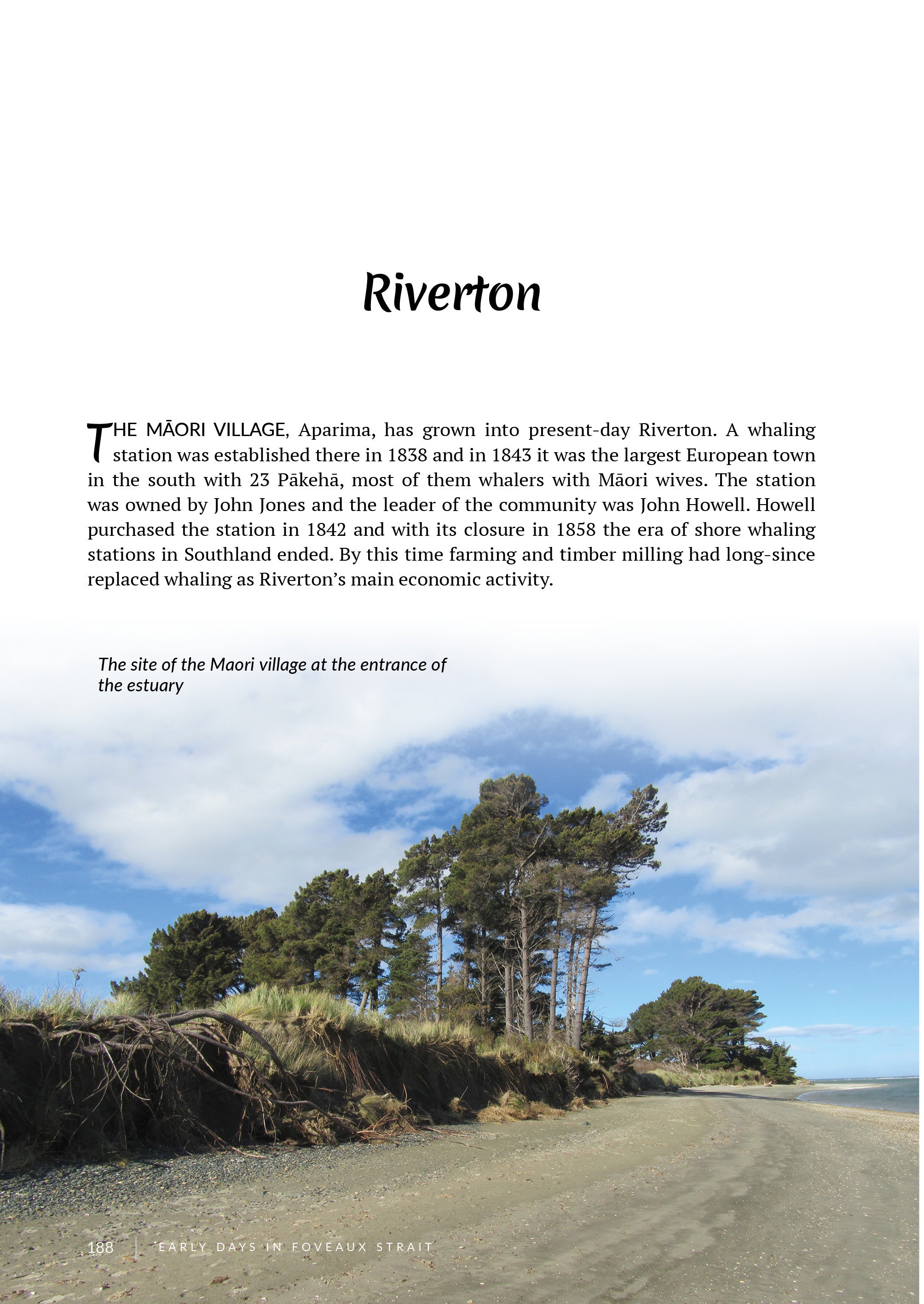 Early Days in Foveaux Strait