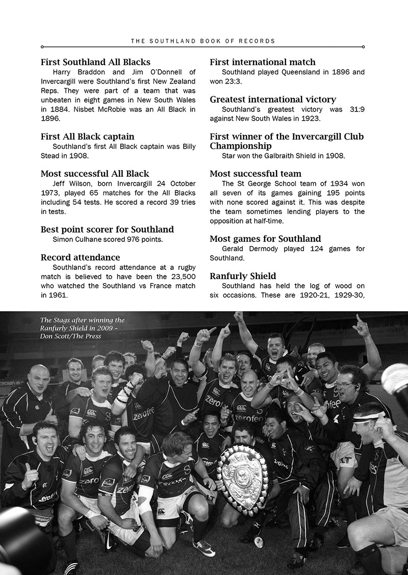 The Southland Book of Records